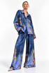 PEACOCK PRINT CO-ORD SET  زوج “ZINAIDA”