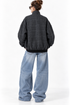 OVERSIZED CHECKED BOMBER (قميص) “TEDDY”