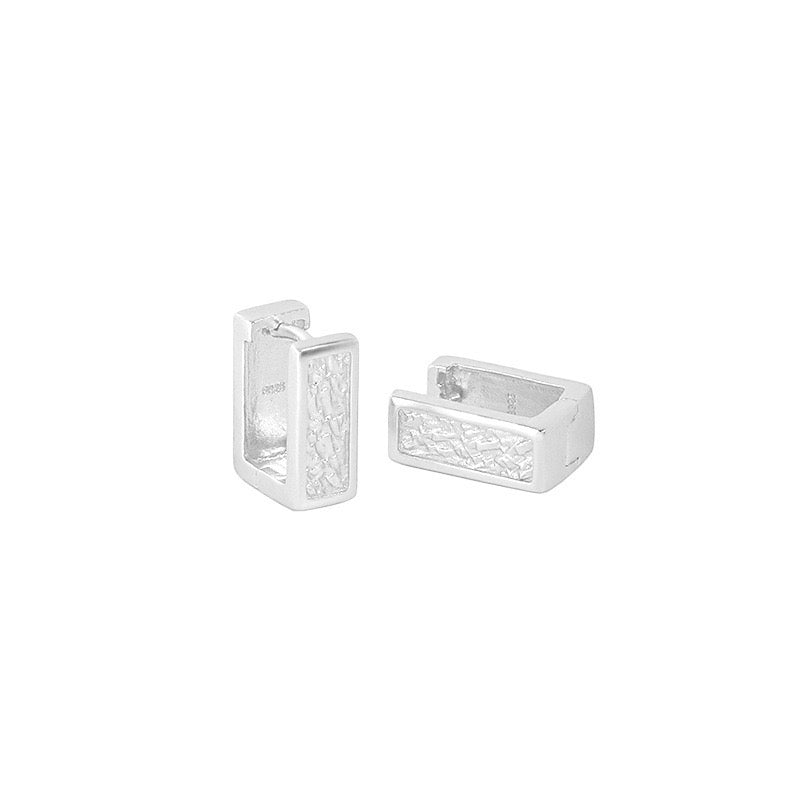COLD WIND BUCKLE EARRINGS (الأقراط)