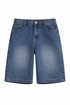 ELASTICATED BACK DENIM BERMUDA SHORT (بنطلون جينز)