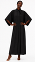KIMONO-SLEEVE SHIRT DRESS فستان “CASSIA”