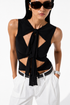 TIE-FRONT TOP (قميص) “NOVA”