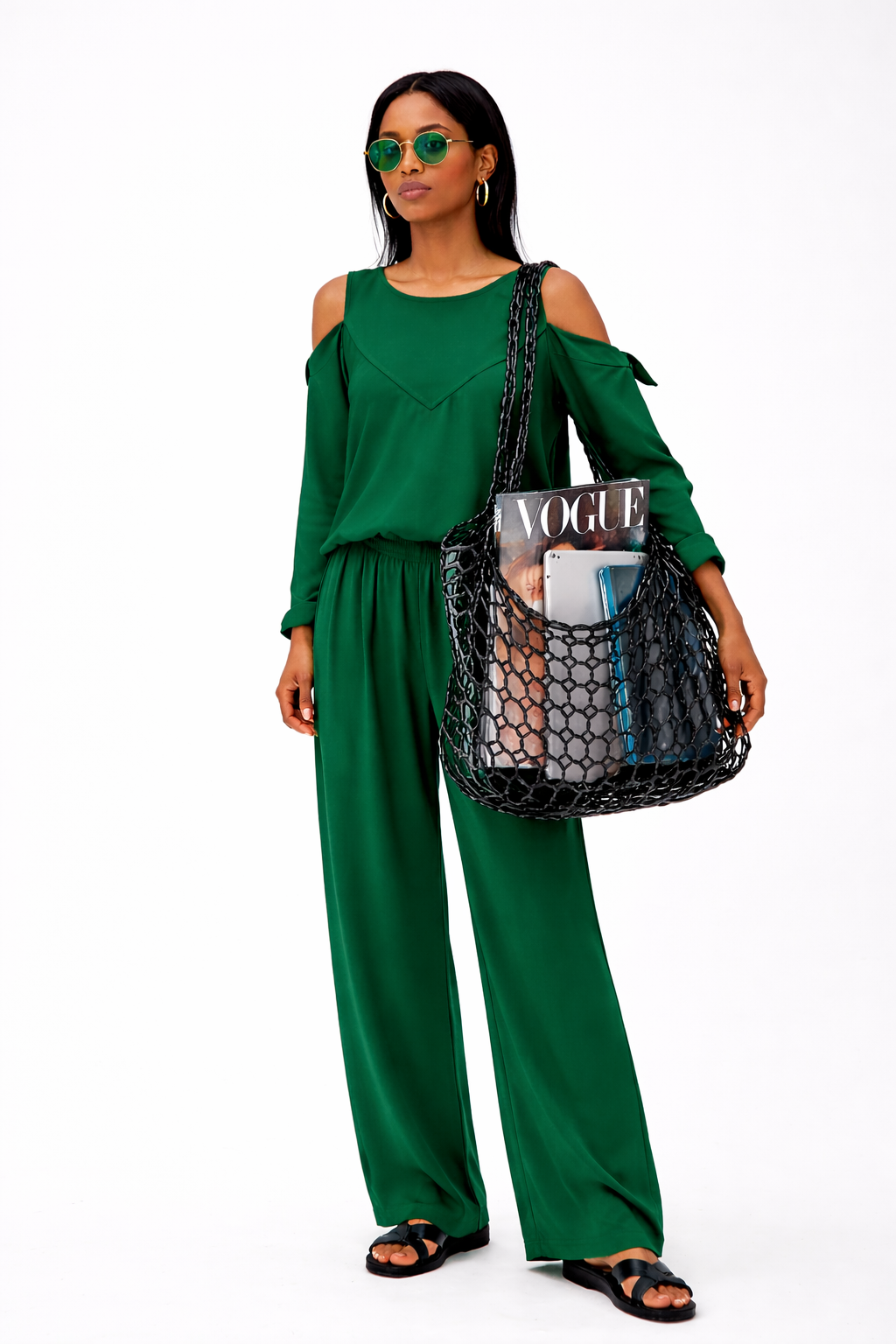 OVERSIZED NET BAG (شنطة)