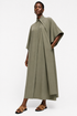 KIMONO-SLEEVE SHIRT DRESS فستان “CASSIA”