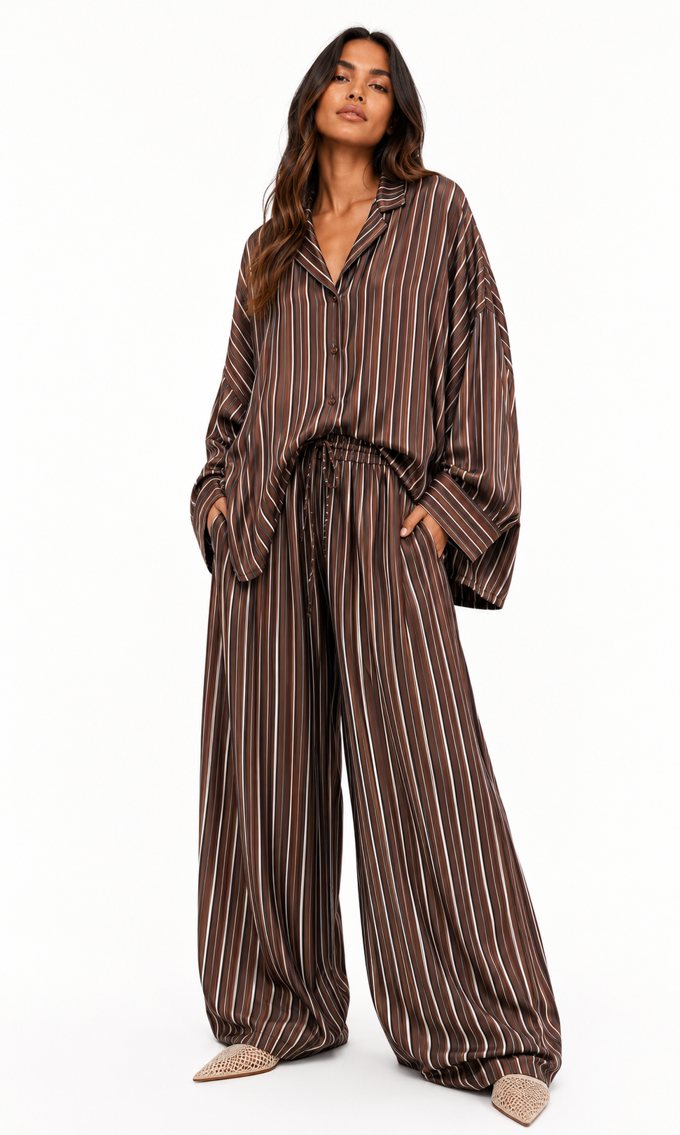 TWO-PIECE CO-ORD SET  زوج “STRIPES”
