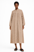 PINSTRIPE  LOOSE FIT MAXI DRESS (فستان) "MIA"
