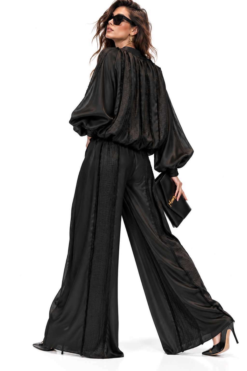 SPORT CHIC TWO-PIECE SET تعيين (BOMBER & PANTS) “ZIDANE“