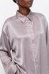 SILKY LUXE 2-PIECE SET زوج (SHIRT & TROUSERS قميص وبنطلون) “MORGANITE”