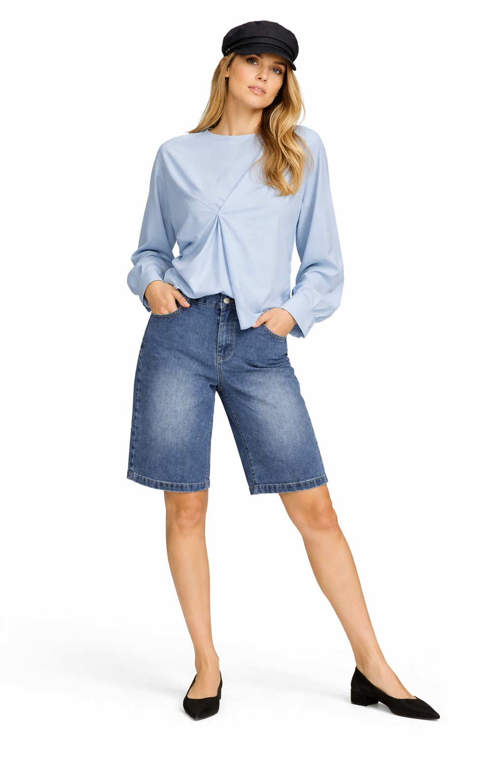 SIDE DETAILED BLOUSE بلوزة
