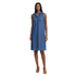 ABITO VIOLA LIGHT DENIM I DRESS (فستان)
