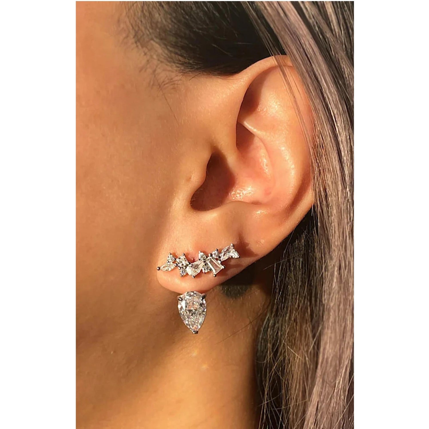 AUREA JACKET EARRINGS (الأقراط)