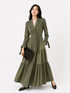 PINSTRIPE TRENCH DRESS (فستان) “SEOUL”