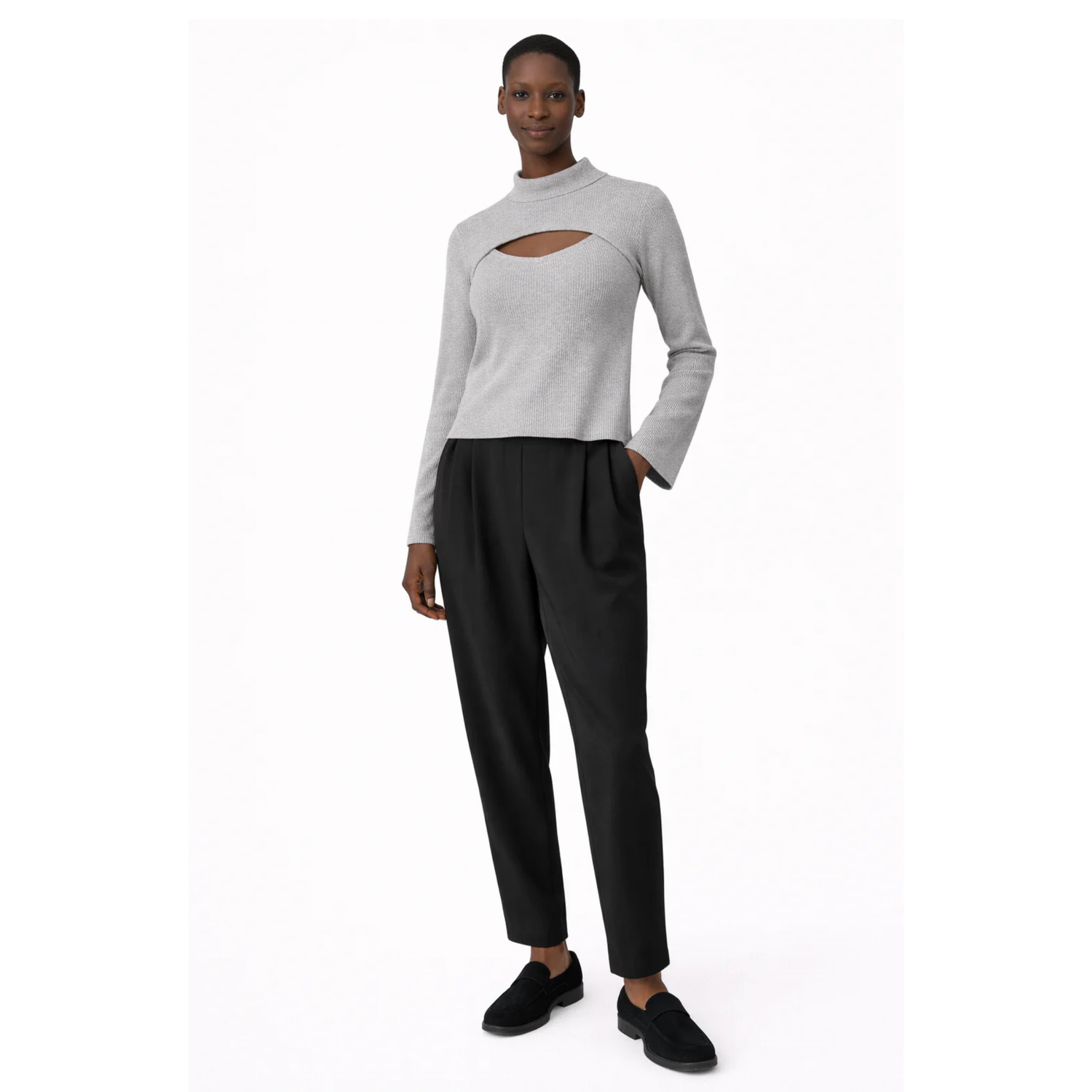 BACK ELASTICATED TROUSERS (بنطلون) "MILLA"