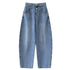 BARREL-LEG  HIGH-WAIST JEANS (بنطلون) “DDP”