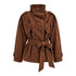BELTED MILITARY JACKET قميص “ELENA STAKHOVA”