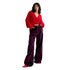 BRUSHED VELVET TROUSERS (بنطلون)