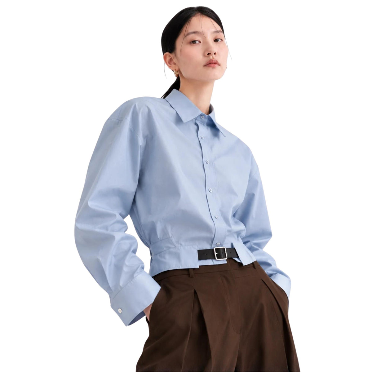 BUCKLE DETAILED SHIRT قميص “VRONSKY”