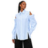 BUTTONED OPEN SHOULDER SHIRT قميص “OPAL"