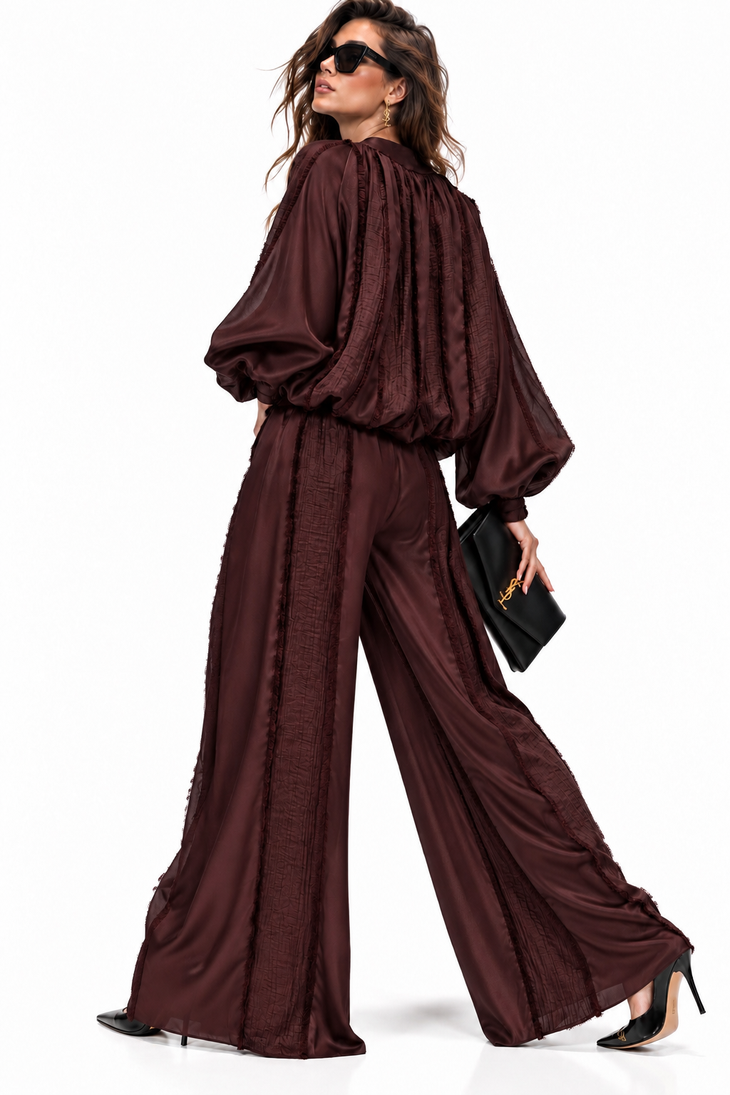 SPORT CHIC TWO-PIECE SET تعيين (BOMBER & PANTS) “ZIDANE“