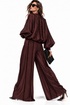 SPORT CHIC TWO-PIECE SET تعيين (BOMBER & PANTS) “ZIDANE“