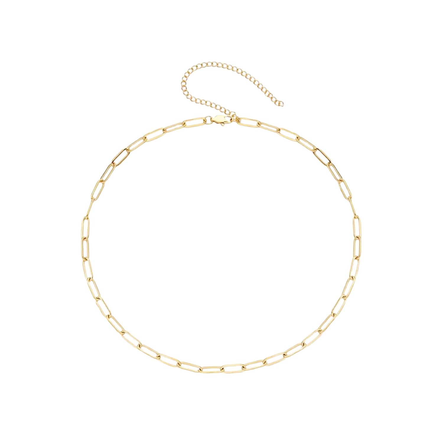 CHAIN LINK CHOKER NECKLACE (العقد)