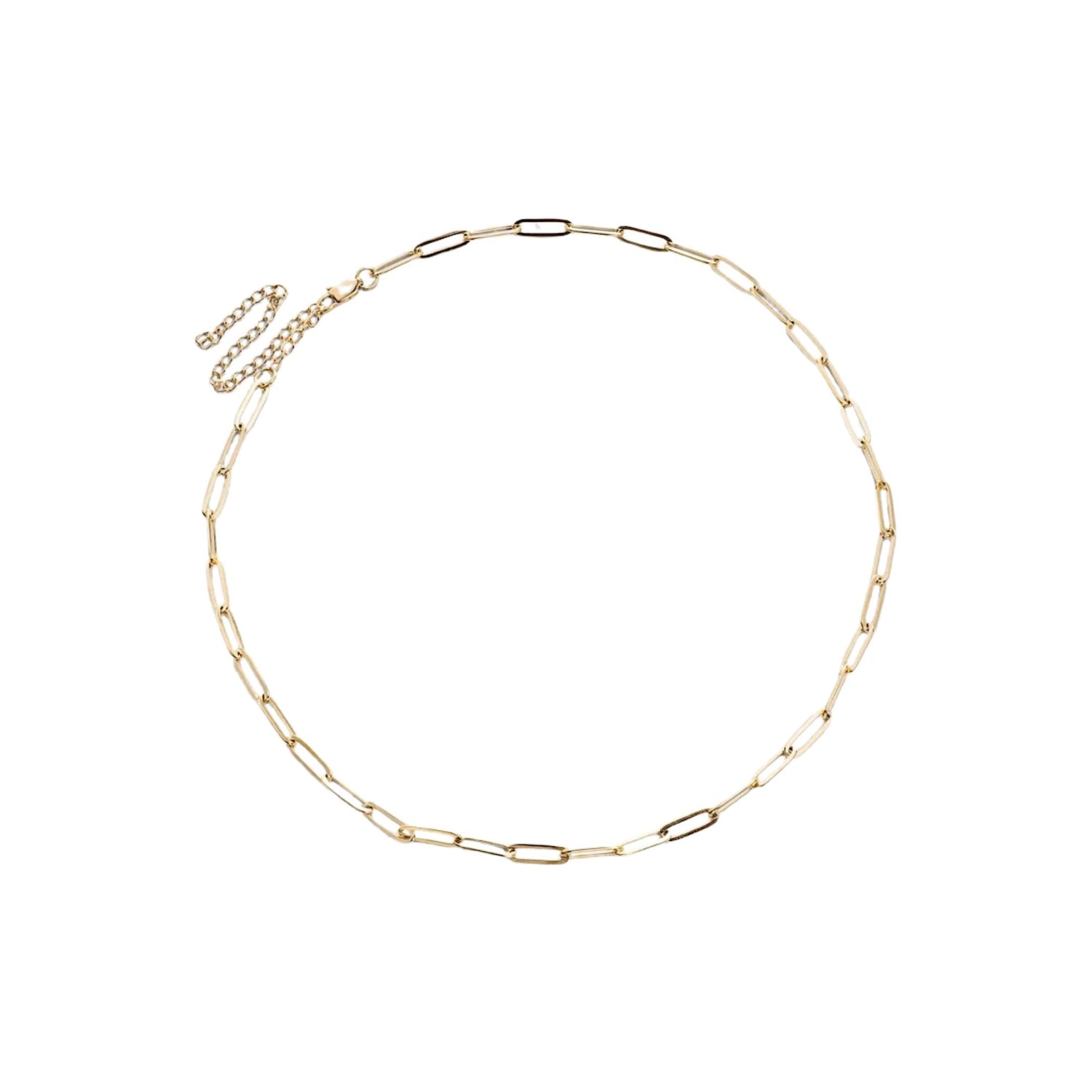 CHAIN LINK CHOKER NECKLACE (العقد)