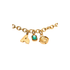 CHARM CHAIN THICK NECKLACE قلادة
