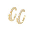 CIRCLE-SHAPED EAR CUFF (الأقراط)