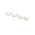CIRCLE-SHAPED EAR CUFF (الأقراط)