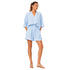 COASTAL RAW EDGE LINEN VISCOSE SET زوج (SHIRT & SHORTS قميص وبنطلون) “JADE"