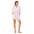 COASTAL RAW EDGE LINEN VISCOSE SET زوج (SHIRT & SHORTS قميص وبنطلون) “JADE"