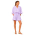 COASTAL RAW EDGE LINEN VISCOSE SET زوج (SHIRT & SHORTS قميص وبنطلون) “JADE"
