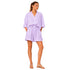 COASTAL RAW EDGE LINEN VISCOSE SET زوج (SHIRT & SHORTS قميص وبنطلون) “JADE"