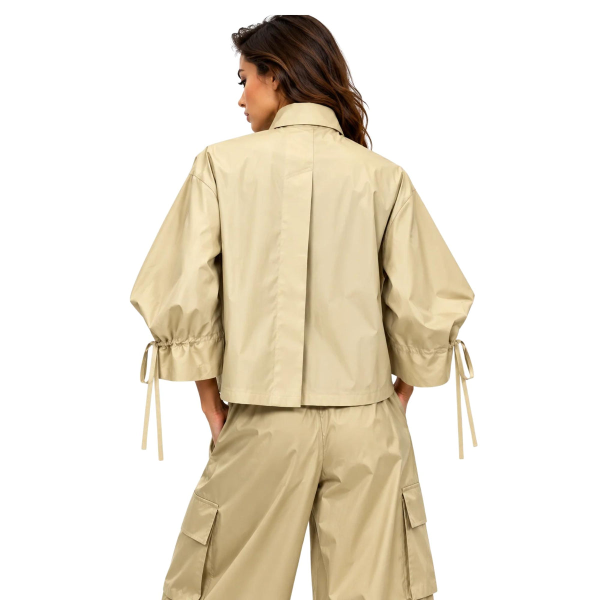 CROPPED UTILITY TOP-JACKET (قميص) “LIZA”
