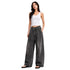 CROSS-WAIST WIDE-LEG DENIM TROUSERS (بنطلون) “INSADONG”