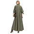 CUT-OUT SLEEVE MAXI SHIRT DRESS فستان “NINA”
