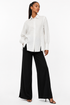 BUTTONED OPEN SHOULDER SHIRT قميص “OPAL"