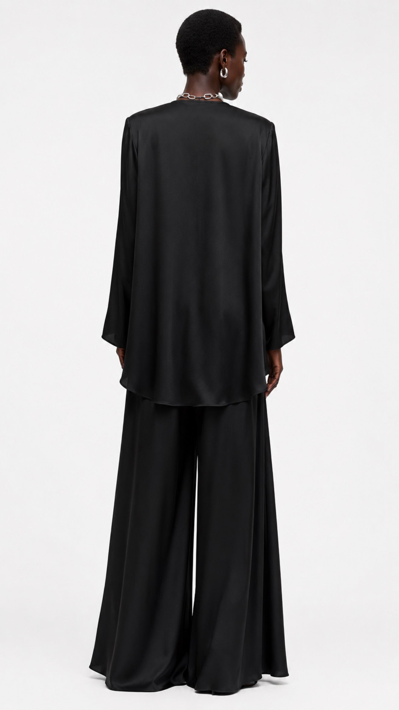WRAP-TIE BLOUSE (قميص) “SORREL”