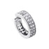 DOUBLE ROW PAVE EAR CUFF (الأقراط)