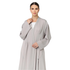 DOUBLE STITCHED ABAYA "AMIRA" (عباية) (ZOOM COLLECTION)