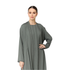 DOUBLE STITCHED ABAYA "AMIRA" (عباية) (ZOOM COLLECTION)