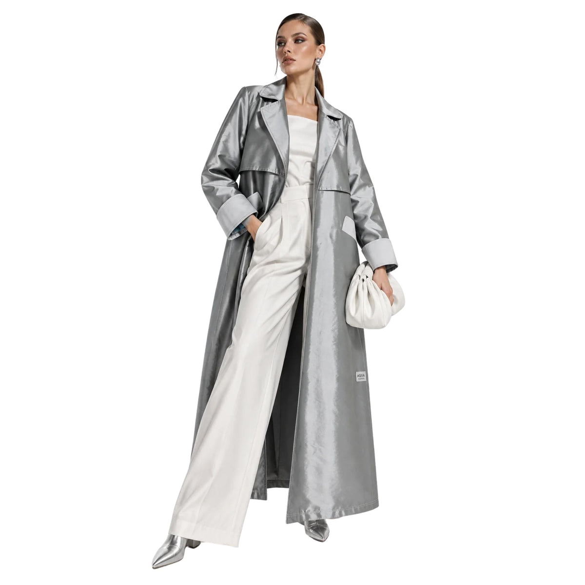 DOUBLE STITCHED TRENCH-COAT “HELLO SAMANTHA”