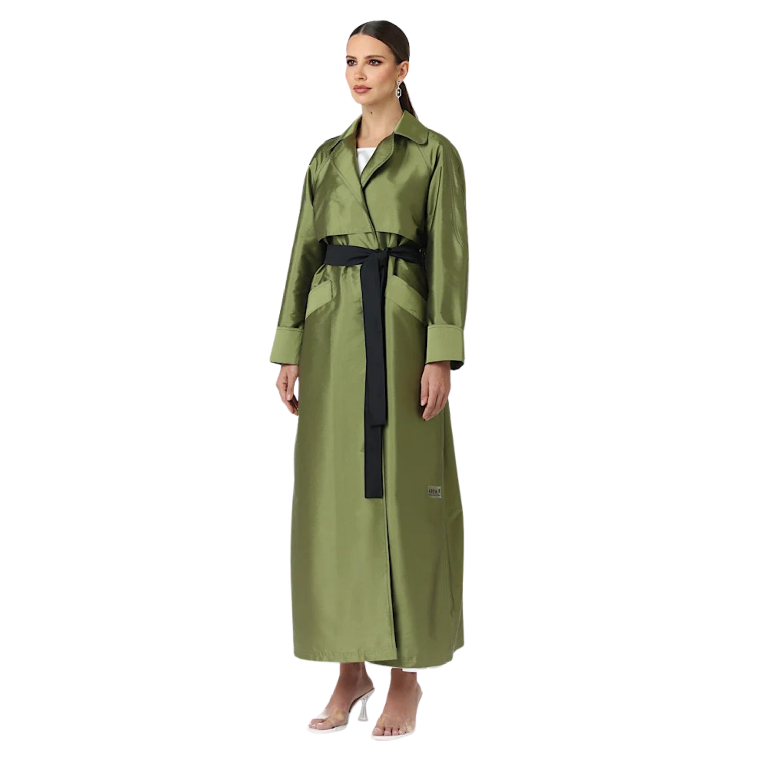 DOUBLE STITCHED TRENCH-COAT “HELLO SAMANTHA”