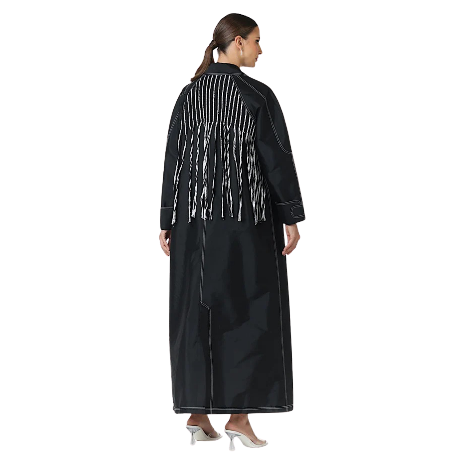 DOUBLE STITCHED TRENCH-COAT “HELLO SAMANTHA”