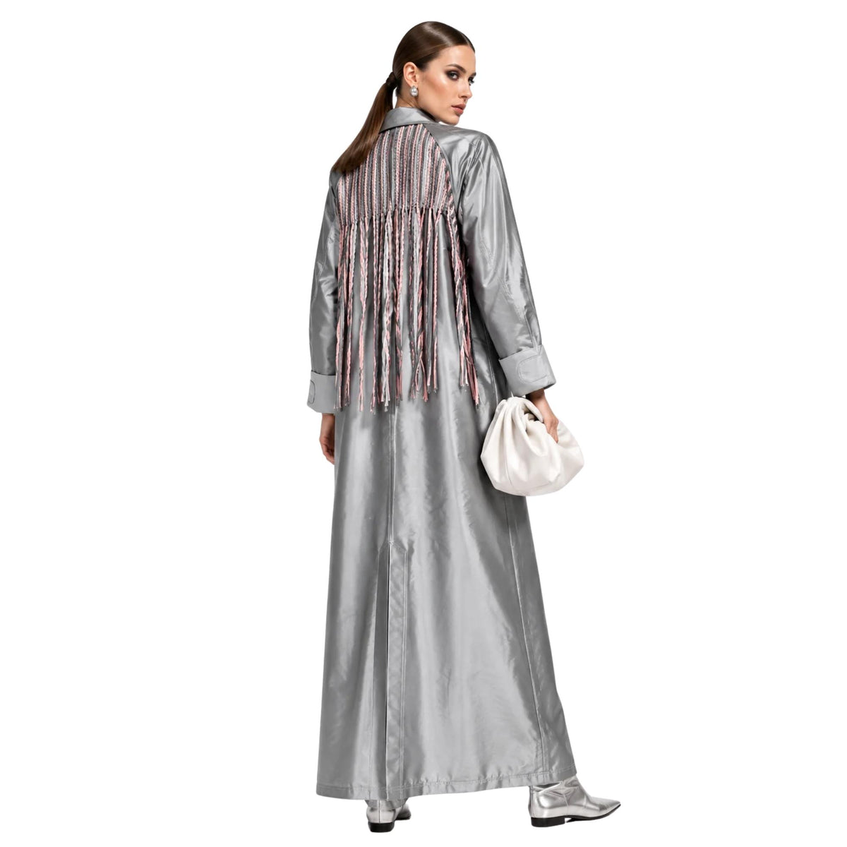 DOUBLE STITCHED TRENCH-COAT “HELLO SAMANTHA”