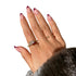 EAST WEST RADIANT PAVE RING (الخاتم)
