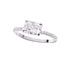 EAST WEST RADIANT PAVE RING (الخاتم)