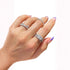 EAST WEST RADIANT PAVE RING (الخاتم)