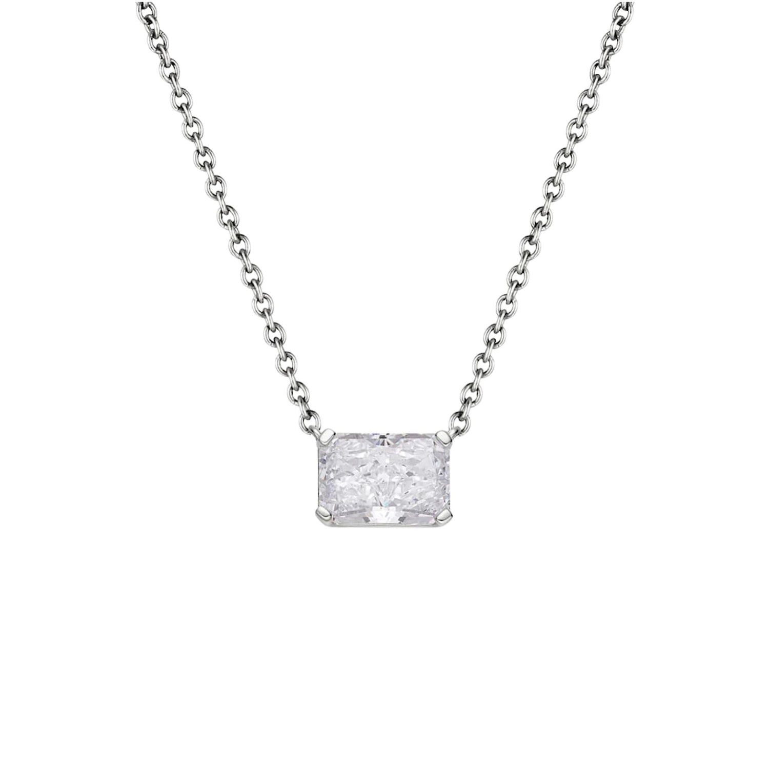 EAST WEST RADIANT PENDANT NECKLACE (العقد)