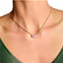 EAST WEST RADIANT PENDANT NECKLACE (العقد)